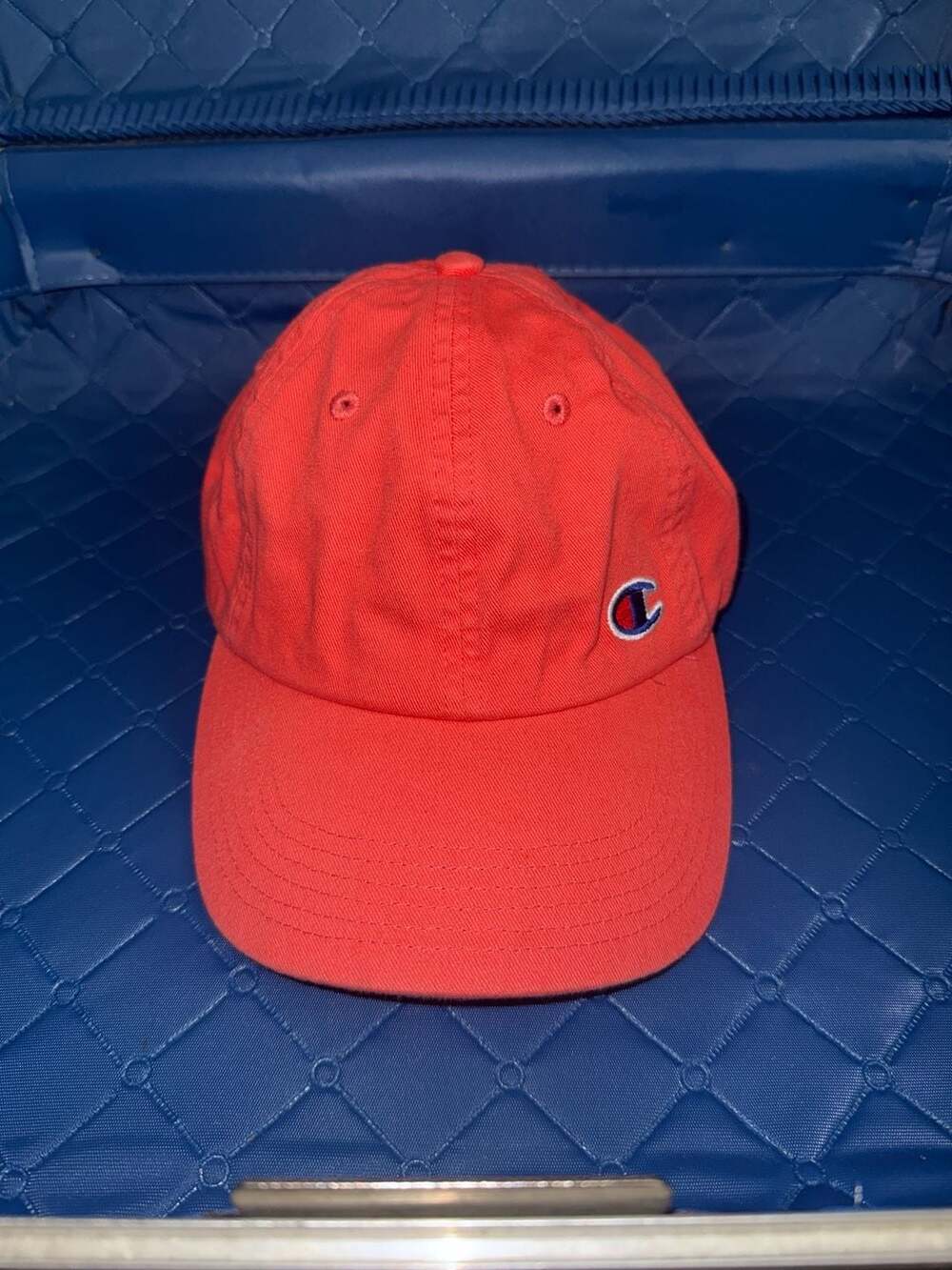 Champion pink salmon Adjustable Cotton Twill Baseball Hat Cap